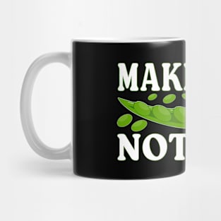 Make peas, not war Mug